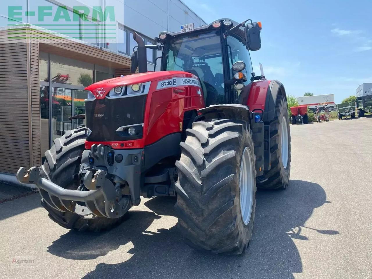 Massey Ferguson 8740 s dyna vt exclusive Exclusive - Tractor: afbeelding 4 Massey Ferguson 8740 s dyna vt exclusive Exclusive - Tractor: afbeelding 4