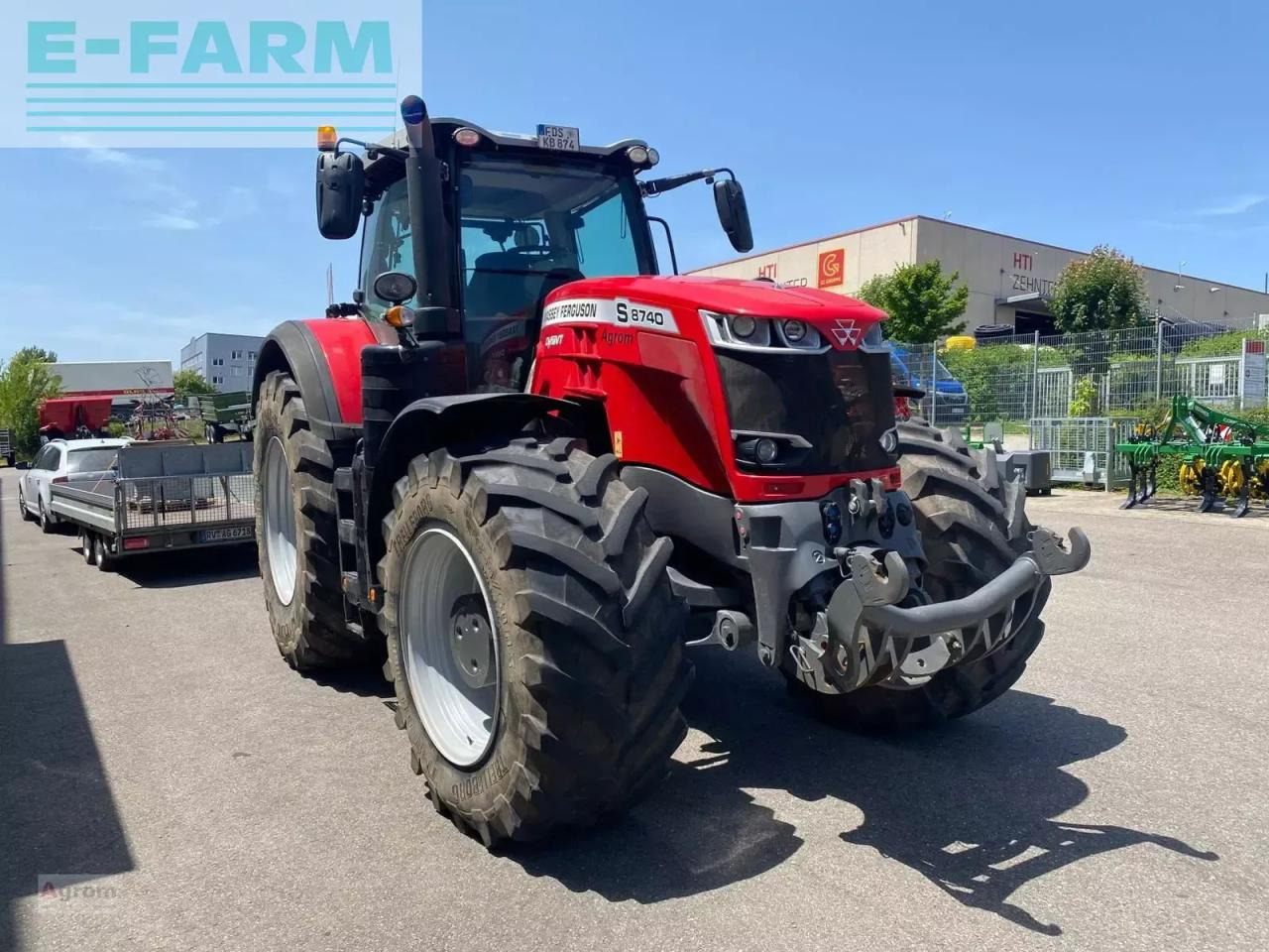 Massey Ferguson 8740 s dyna vt exclusive Exclusive - Tractor: afbeelding 1 Massey Ferguson 8740 s dyna vt exclusive Exclusive - Tractor: afbeelding 1