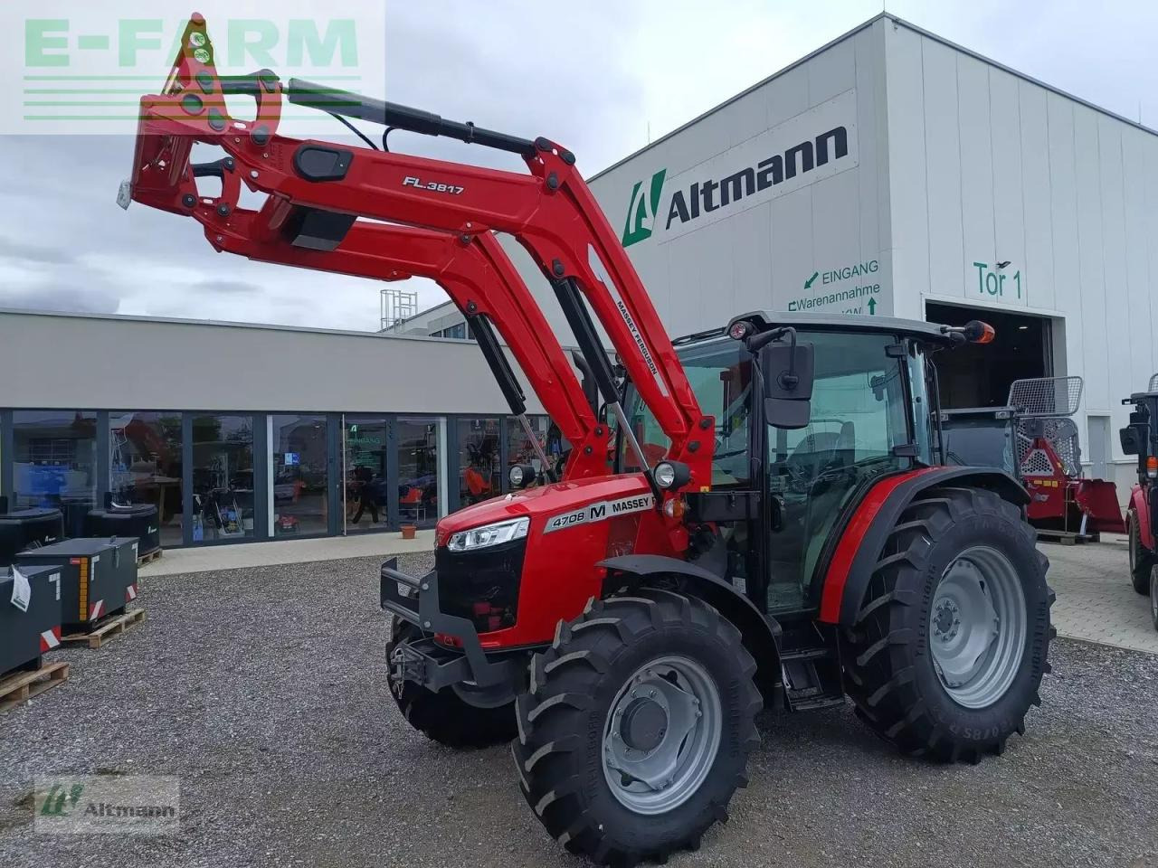 Massey Ferguson mf 4708 m kabine - Tractor: afbeelding 1 Massey Ferguson mf 4708 m kabine - Tractor: afbeelding 1