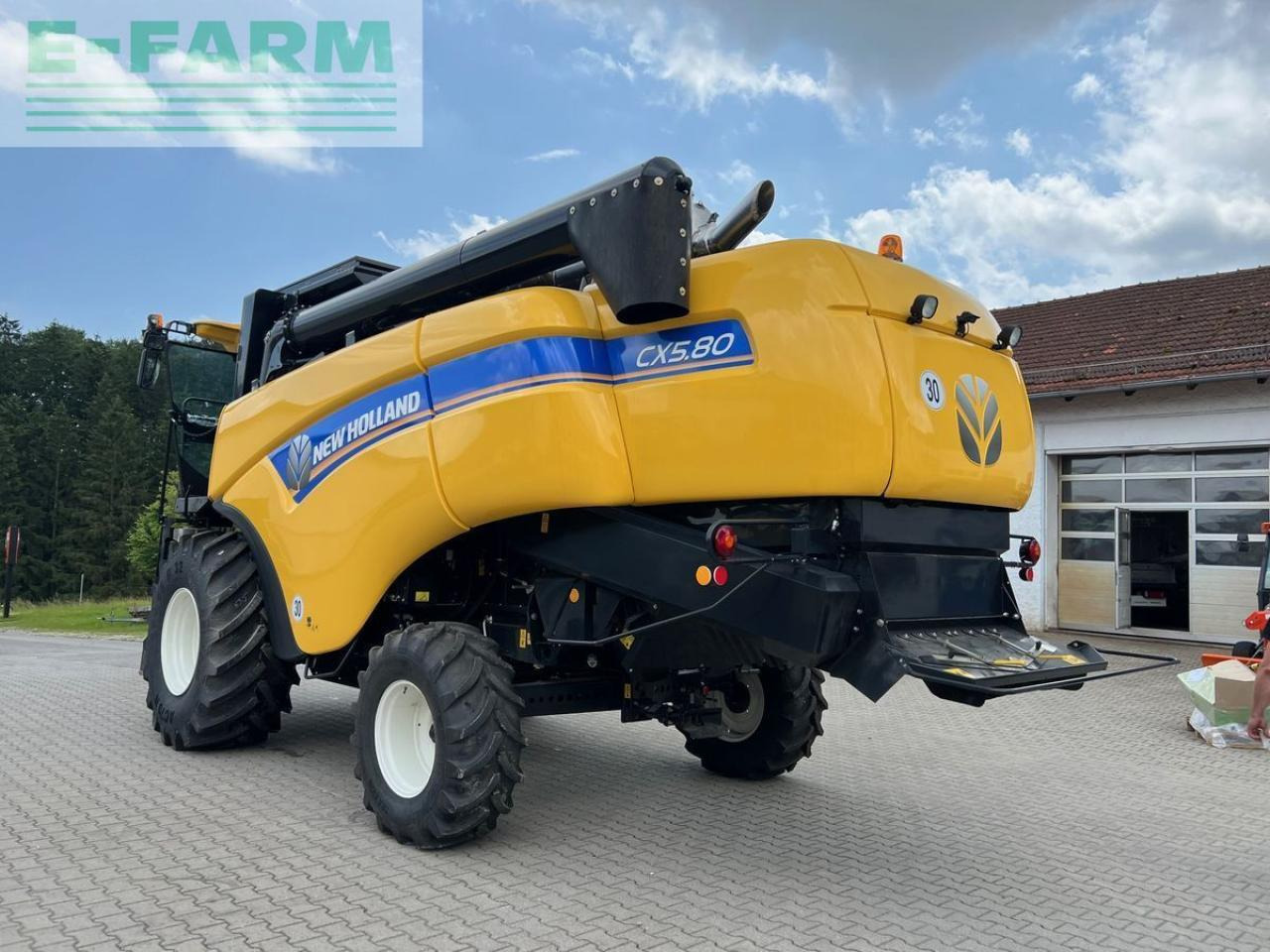 New Holland cx 5.80 - Maaidorser: afbeelding 5 New Holland cx 5.80 - Maaidorser: afbeelding 5