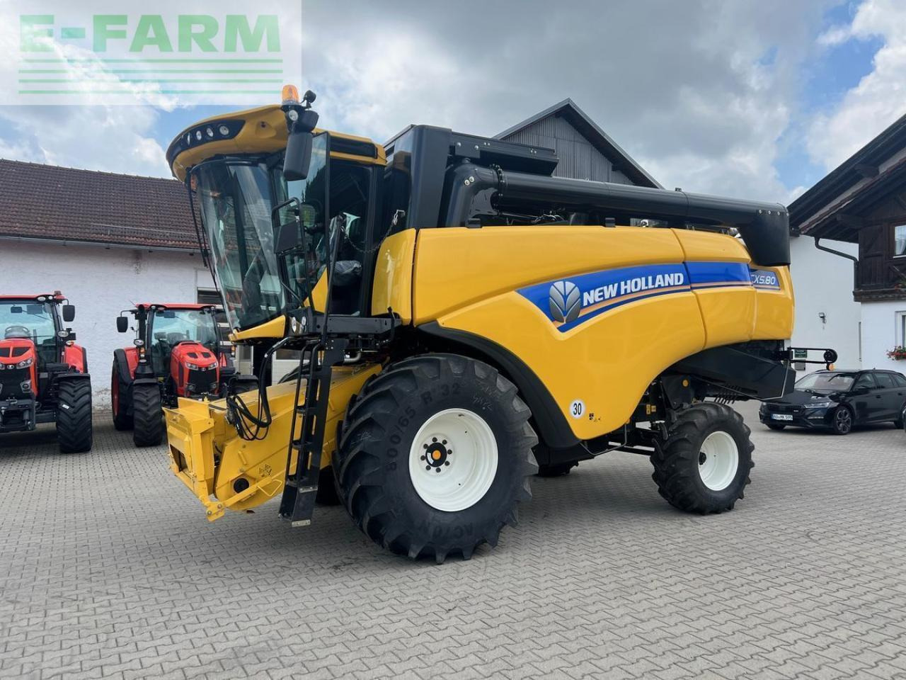 New Holland cx 5.80 - Maaidorser: afbeelding 1 New Holland cx 5.80 - Maaidorser: afbeelding 1