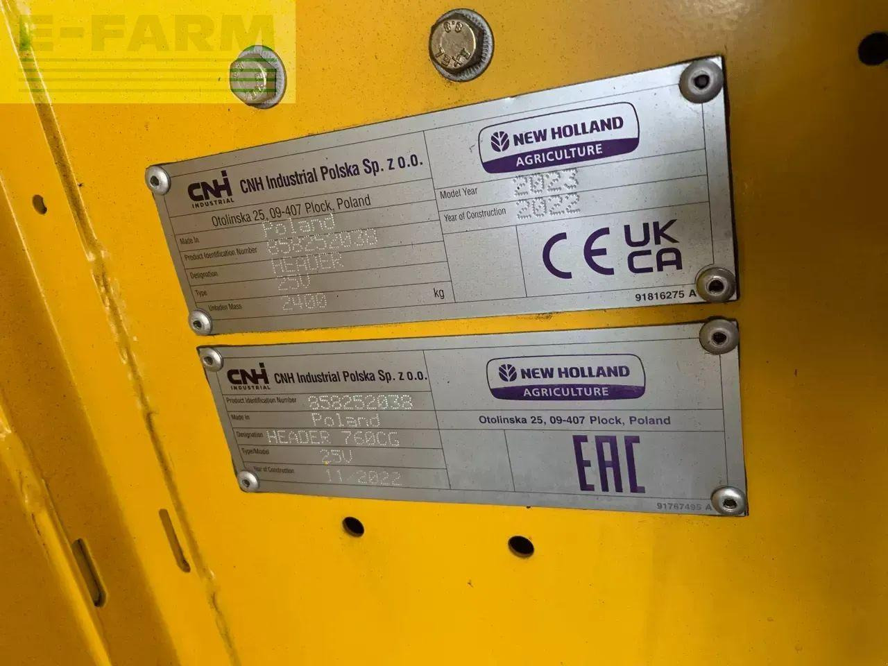 New Holland cx 8.70 - Maaidorser: afbeelding 4 New Holland cx 8.70 - Maaidorser: afbeelding 4