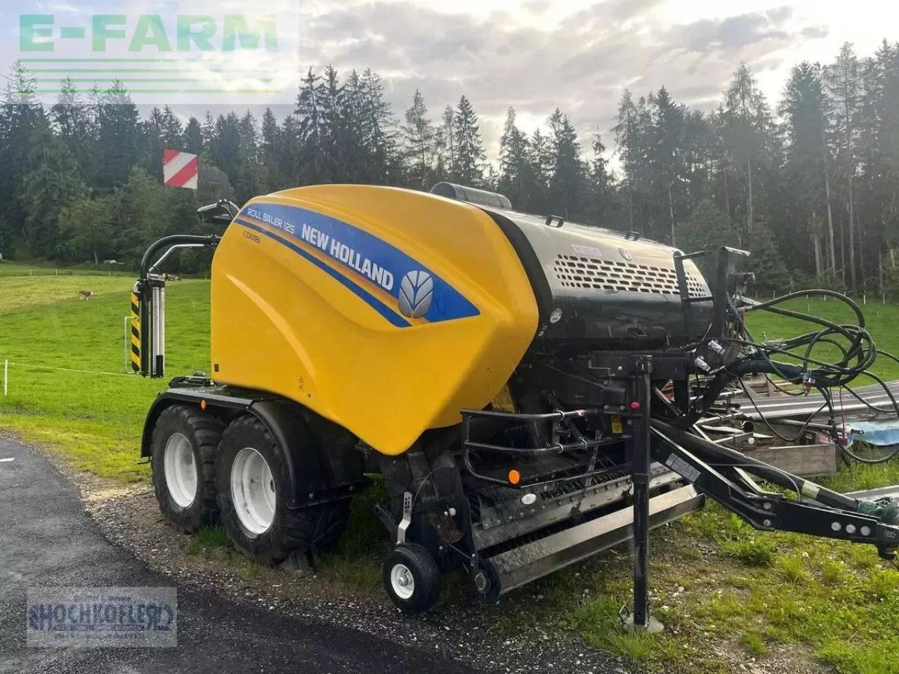 New Holland new holland roll baler 125 combi - Vierkante balenpers: afbeelding 1 New Holland new holland roll baler 125 combi - Vierkante balenpers: afbeelding 1