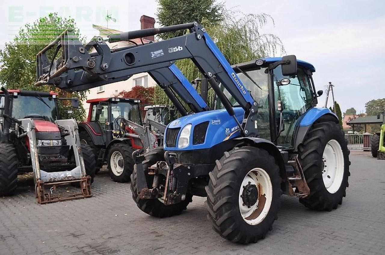 New Holland t6.140 + quicke q56 - Tractor: afbeelding 1 New Holland t6.140 + quicke q56 - Tractor: afbeelding 1