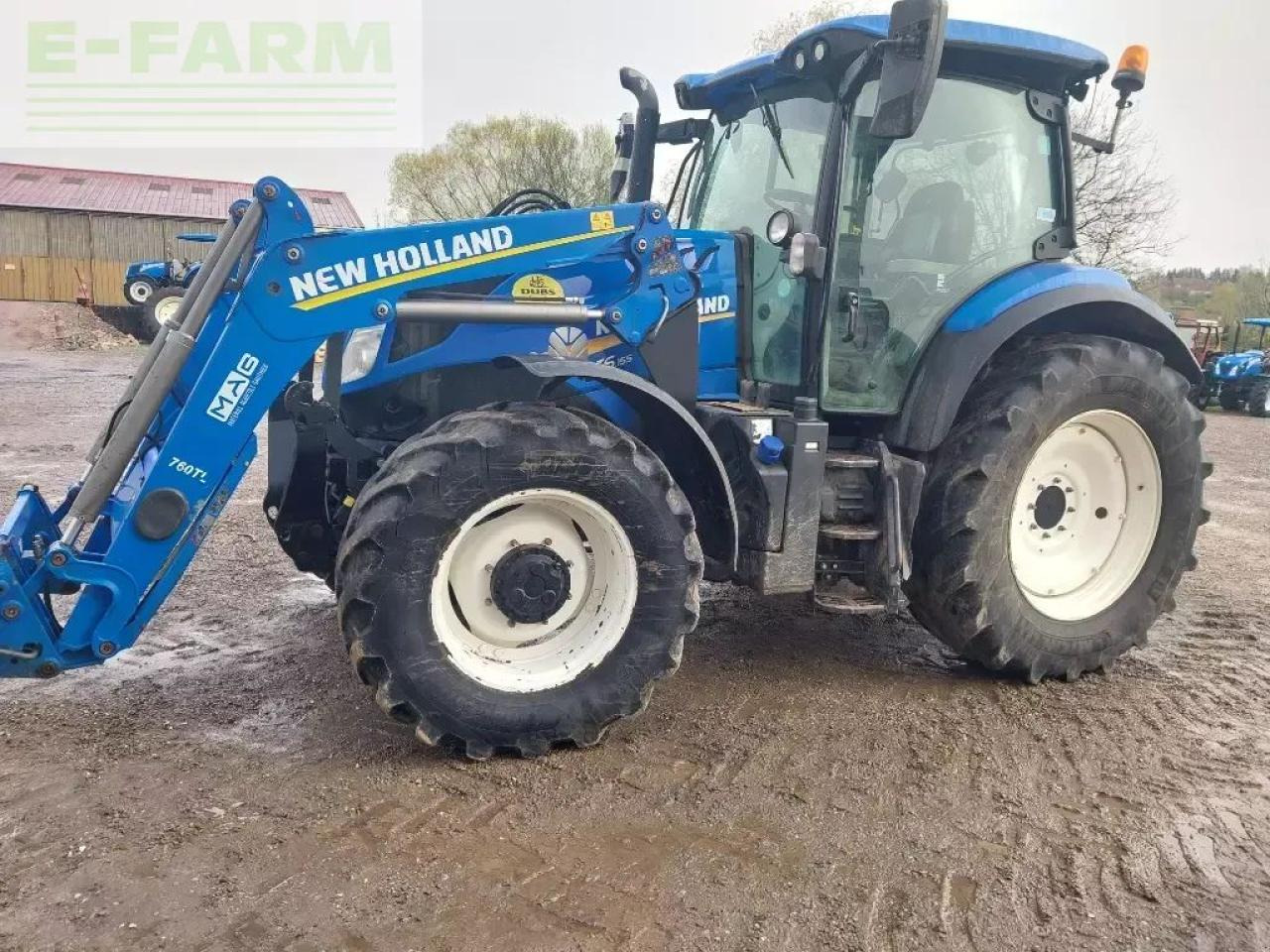 New Holland t6.155 - Tractor: afbeelding 1 New Holland t6.155 - Tractor: afbeelding 1