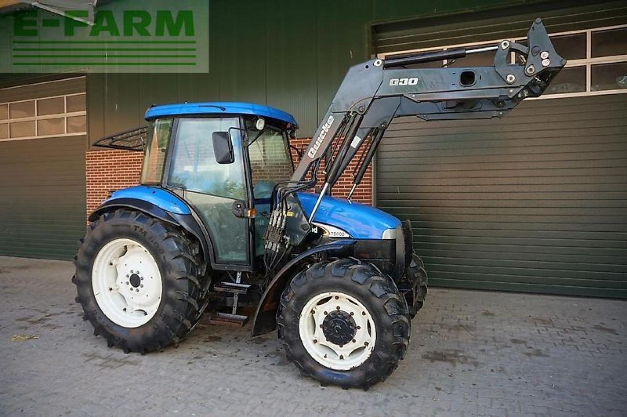 New Holland td80d mit quicke frontlader D - Tractor: afbeelding 1 New Holland td80d mit quicke frontlader D - Tractor: afbeelding 1