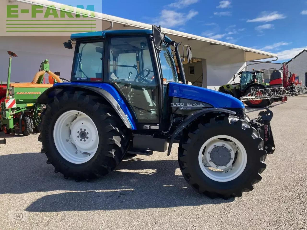 New Holland tl 100 - Tractor: afbeelding 5 New Holland tl 100 - Tractor: afbeelding 5