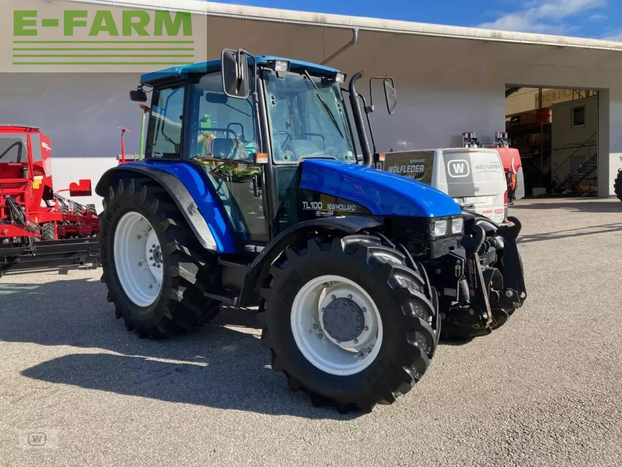 New Holland tl 100 - Tractor: afbeelding 4 New Holland tl 100 - Tractor: afbeelding 4
