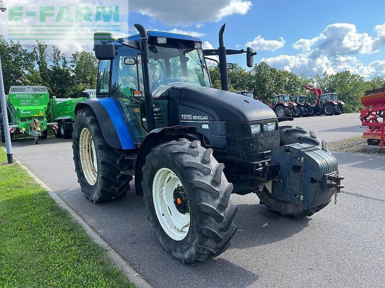 New Holland ts 115 - Tractor: afbeelding 5 New Holland ts 115 - Tractor: afbeelding 5
