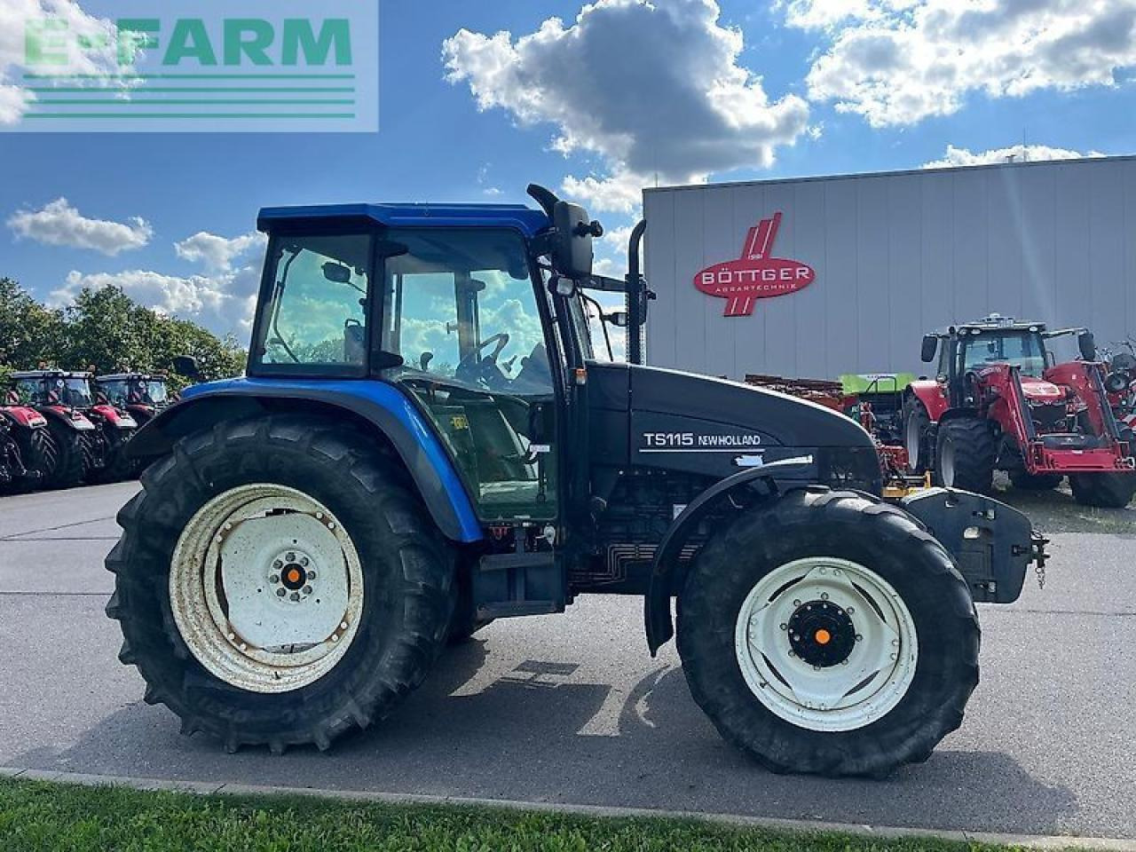 New Holland ts 115 - Tractor: afbeelding 4 New Holland ts 115 - Tractor: afbeelding 4