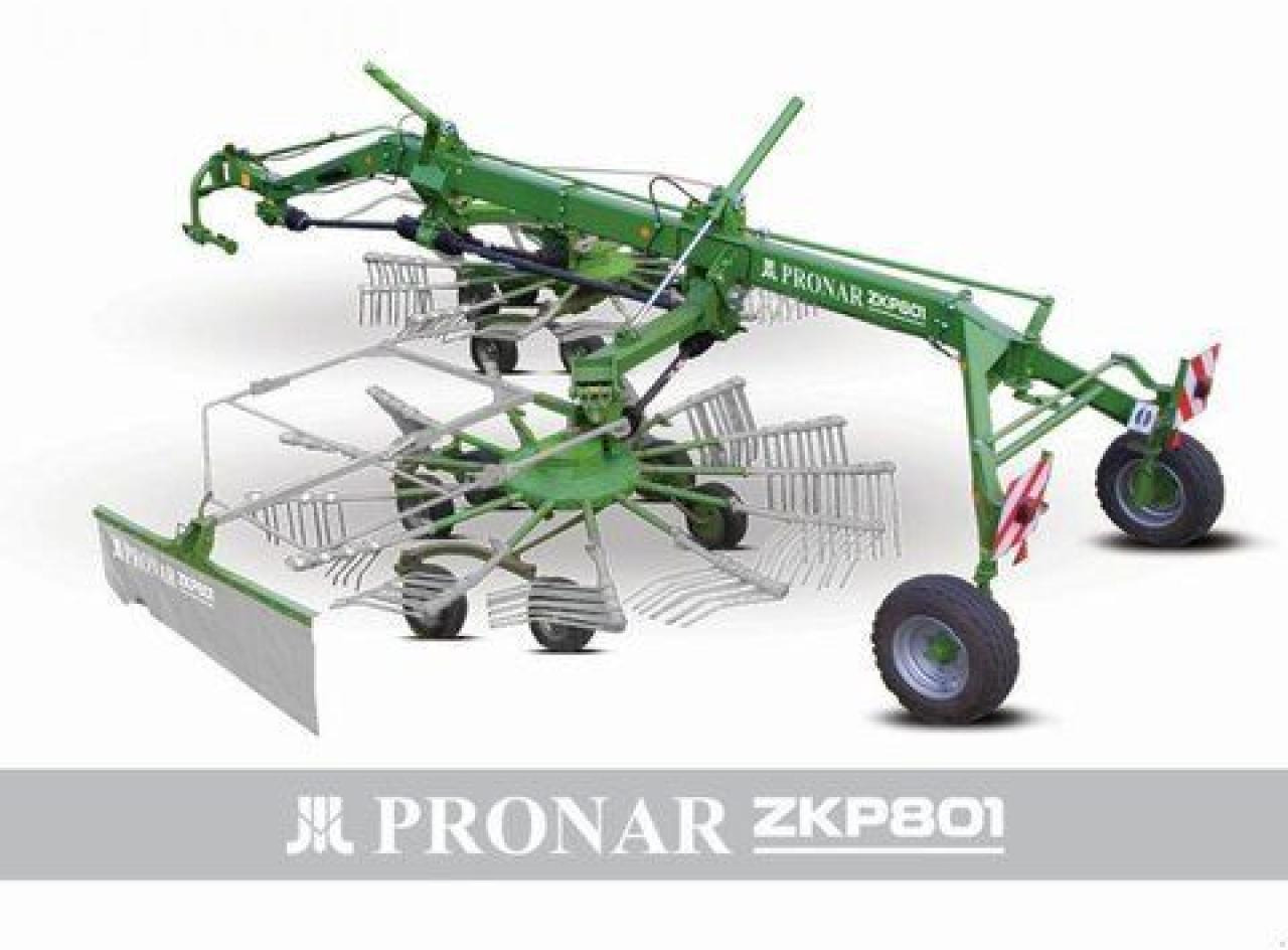 Pronar zkp 801 8m seitenschwader doppelschwader - Hooischudder: afbeelding 1 Pronar zkp 801 8m seitenschwader doppelschwader - Hooischudder: afbeelding 1