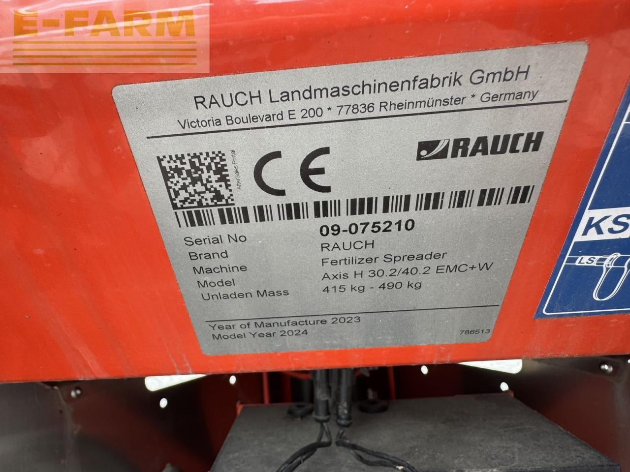 Rauch axis h 30.2 emc+w isobus - Kunstmeststrooier: afbeelding 5 Rauch axis h 30.2 emc+w isobus - Kunstmeststrooier: afbeelding 5