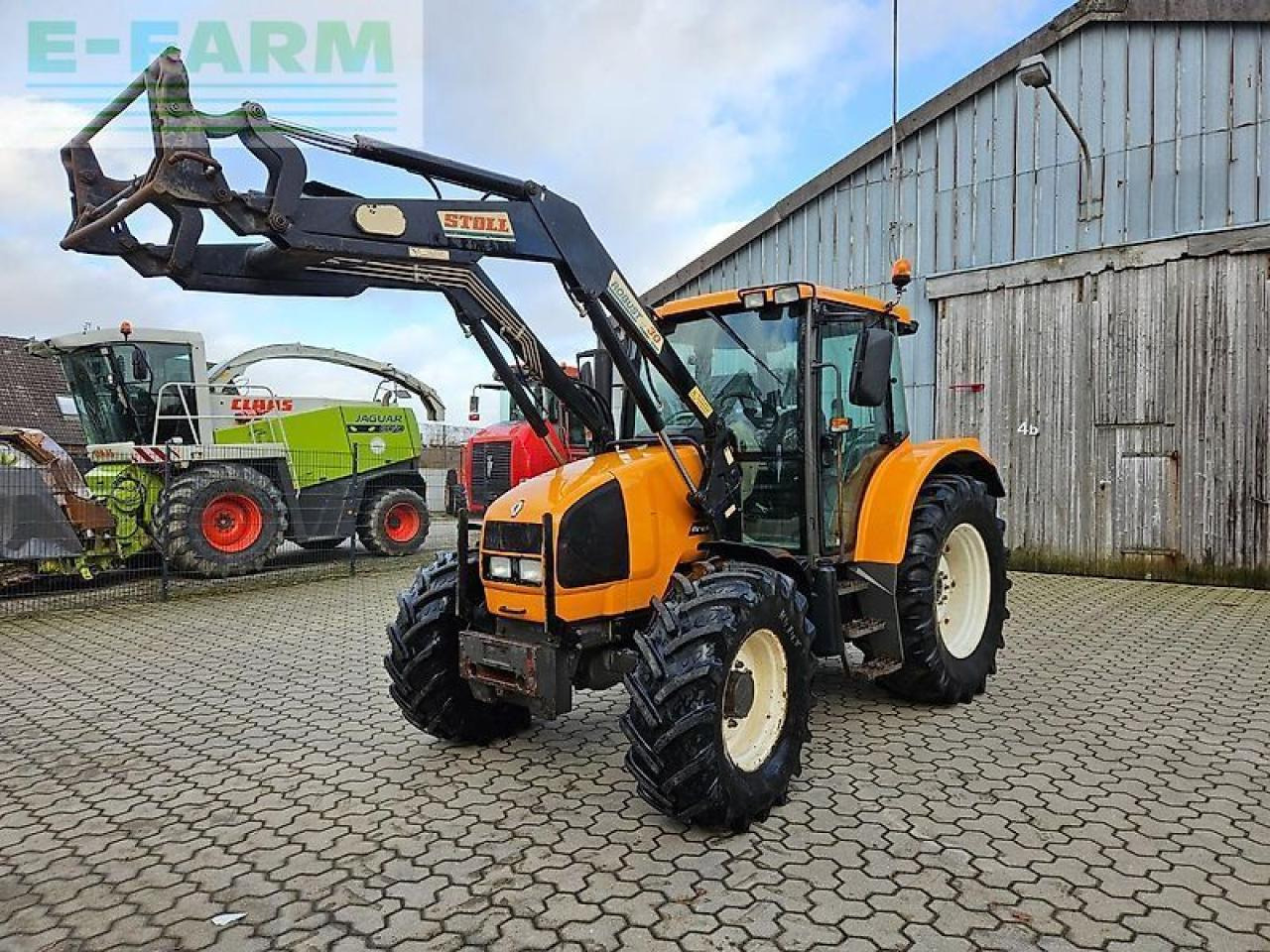 Renault ares 540 rx mit frontlader - Tractor: afbeelding 1 Renault ares 540 rx mit frontlader - Tractor: afbeelding 1
