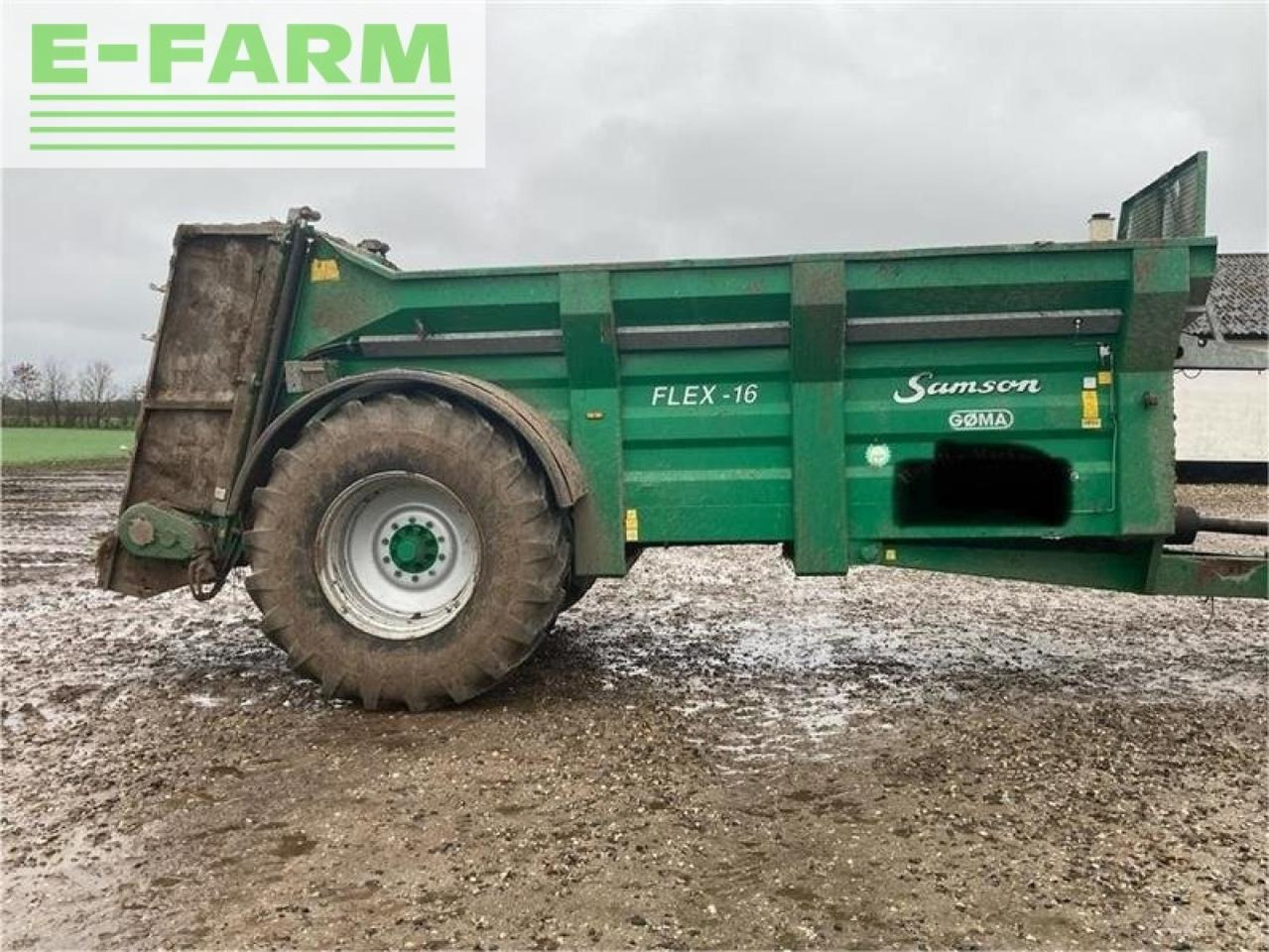 Samson flex16 - Kunstmeststrooier: afbeelding 3 Samson flex16 - Kunstmeststrooier: afbeelding 3
