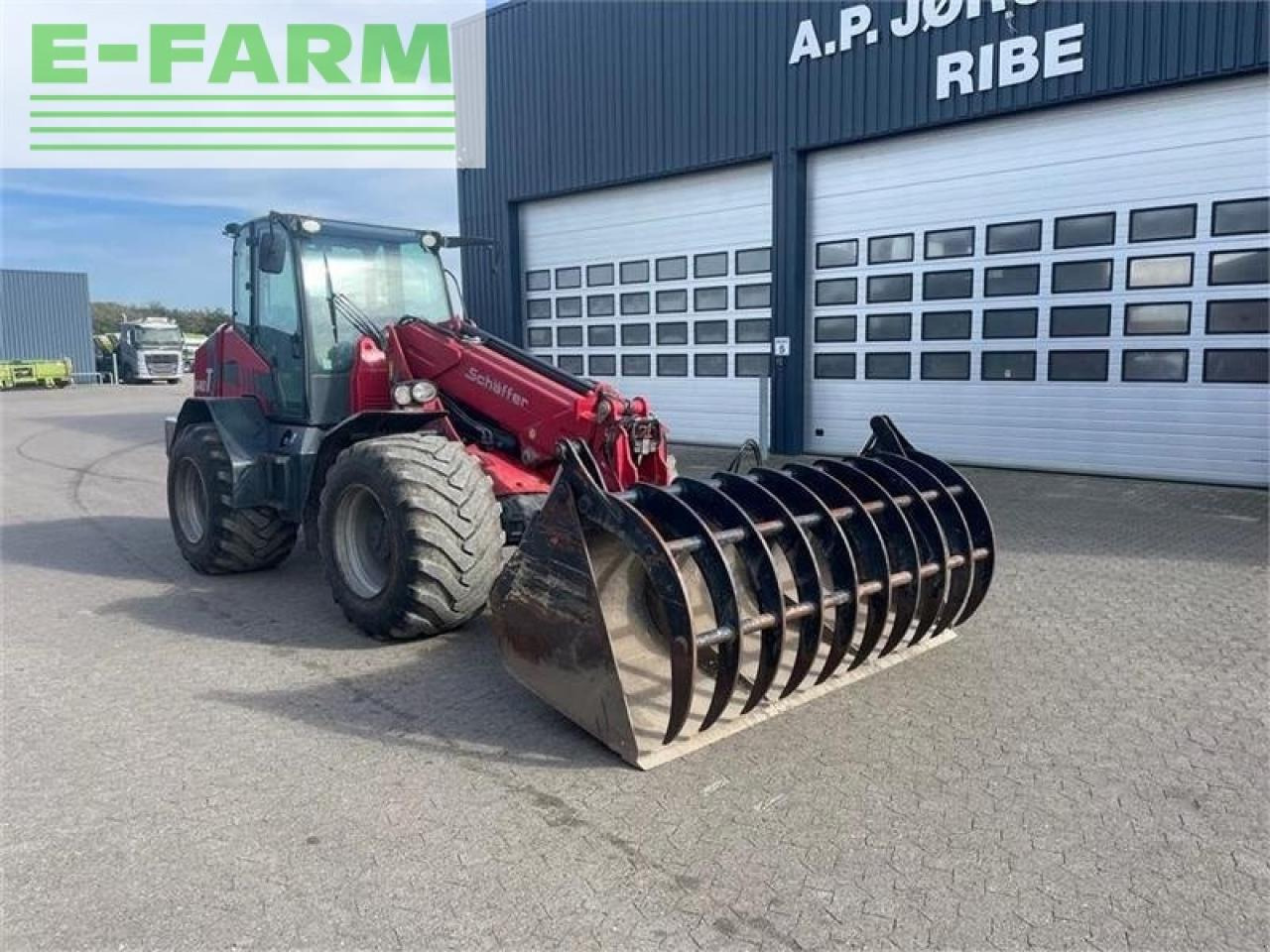 Schäffer 9640t med centralsmøring og skovl - Verreiker: afbeelding 3 Schäffer 9640t med centralsmøring og skovl - Verreiker: afbeelding 3