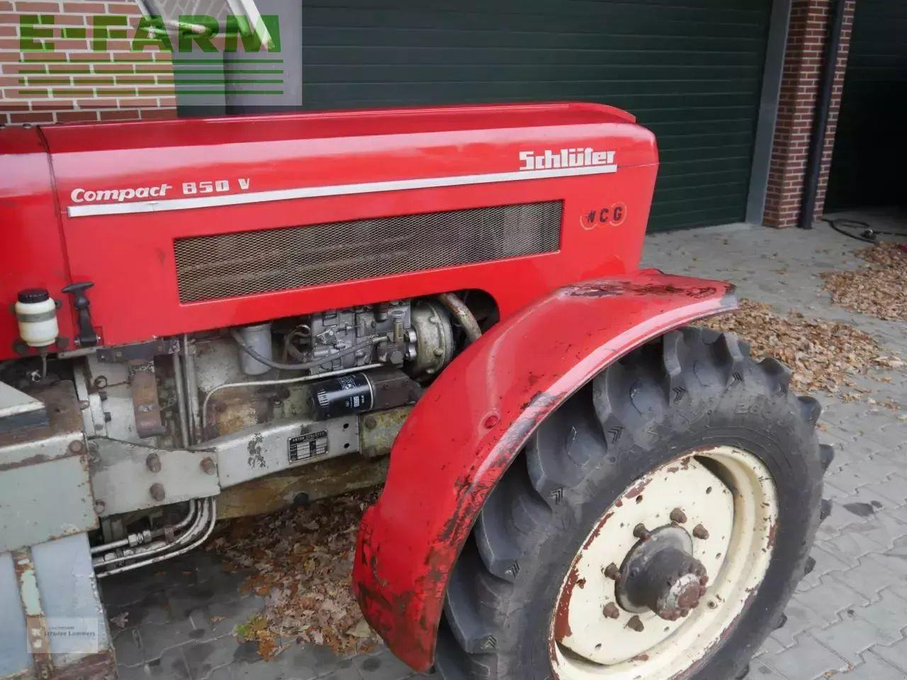 Schlüter compact 850 v - Tractor: afbeelding 5 Schlüter compact 850 v - Tractor: afbeelding 5