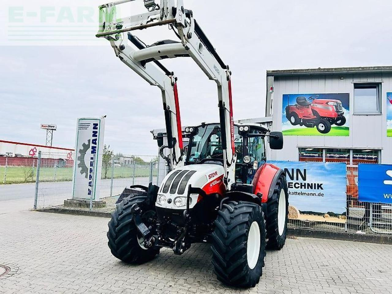 Steyr 4105 multi - Tractor: afbeelding 1 Steyr 4105 multi - Tractor: afbeelding 1