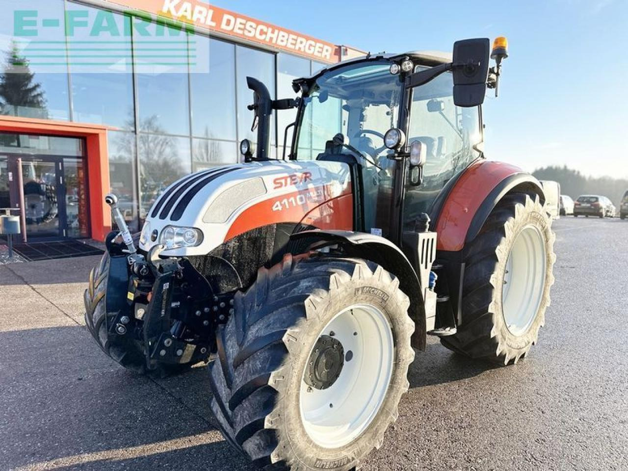 Steyr 4110 multi - Tractor: afbeelding 1 Steyr 4110 multi - Tractor: afbeelding 1