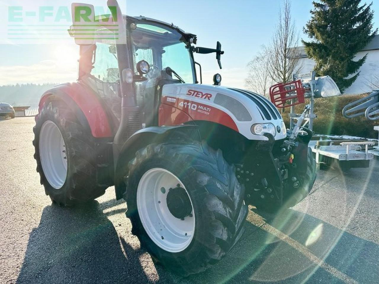 Steyr 4110 multi - Tractor: afbeelding 2 Steyr 4110 multi - Tractor: afbeelding 2
