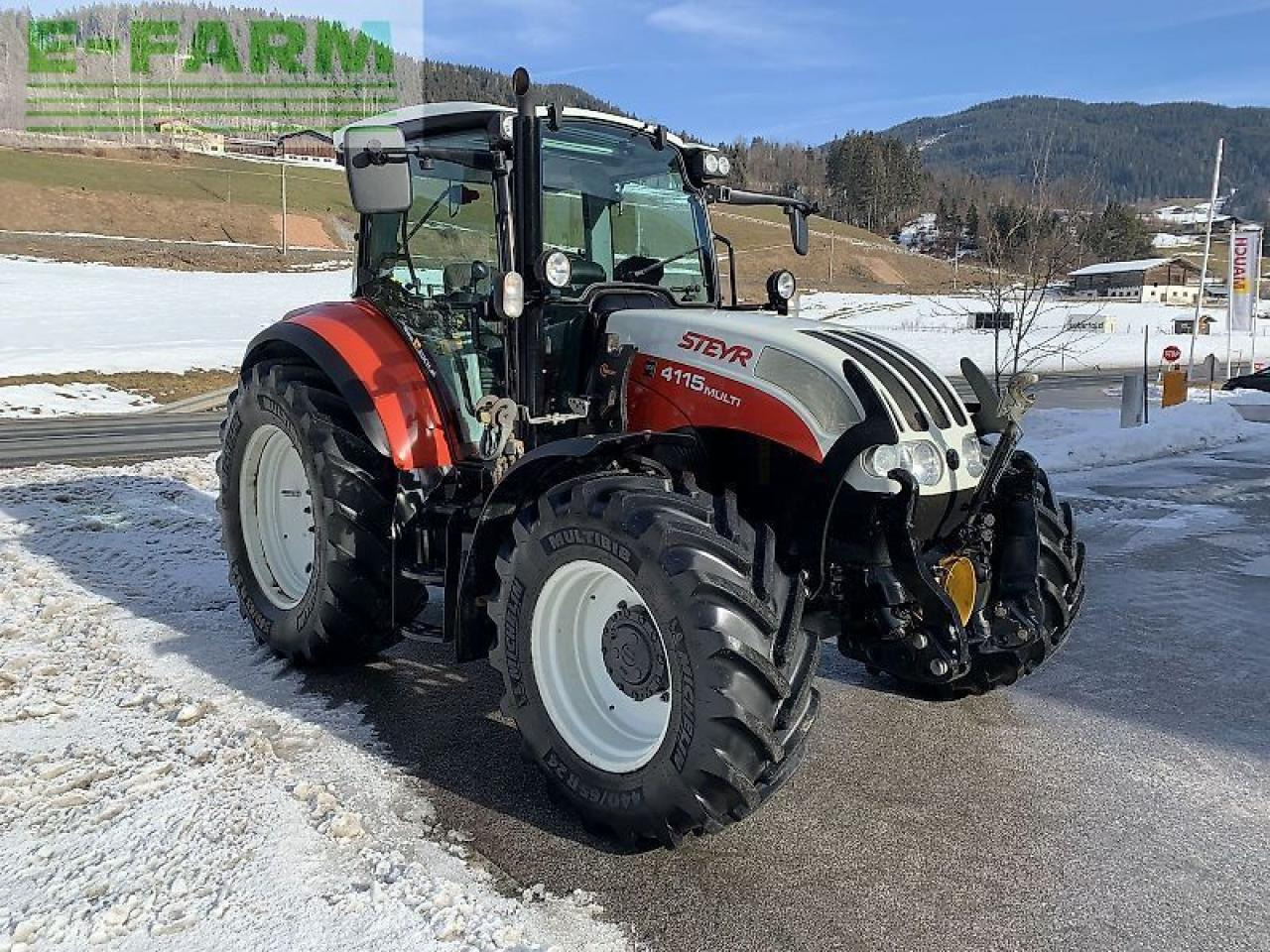 Steyr 4115 multi - Tractor: afbeelding 4 Steyr 4115 multi - Tractor: afbeelding 4