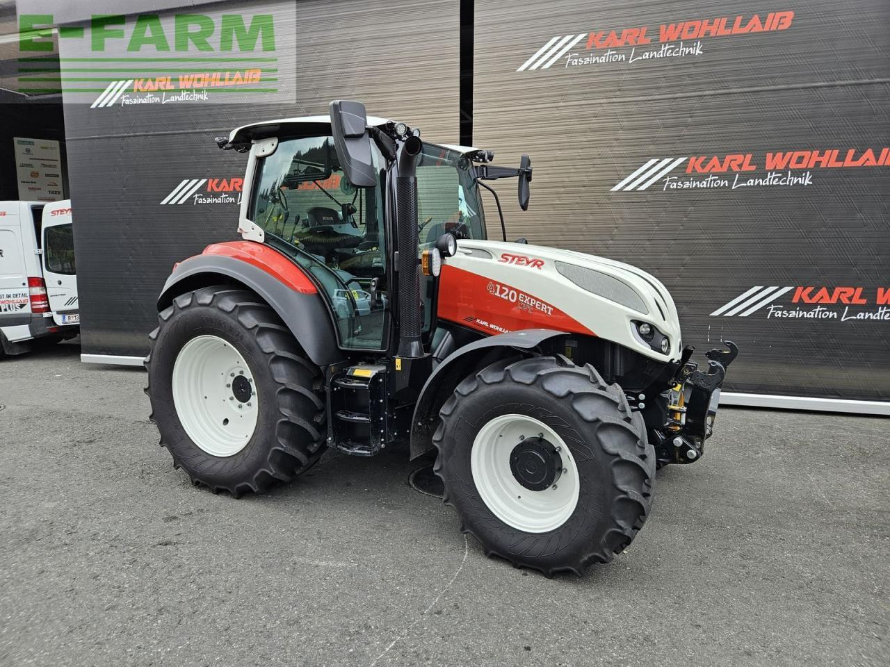 Steyr 4120 expert cvt CVT - Tractor: afbeelding 4 Steyr 4120 expert cvt CVT - Tractor: afbeelding 4