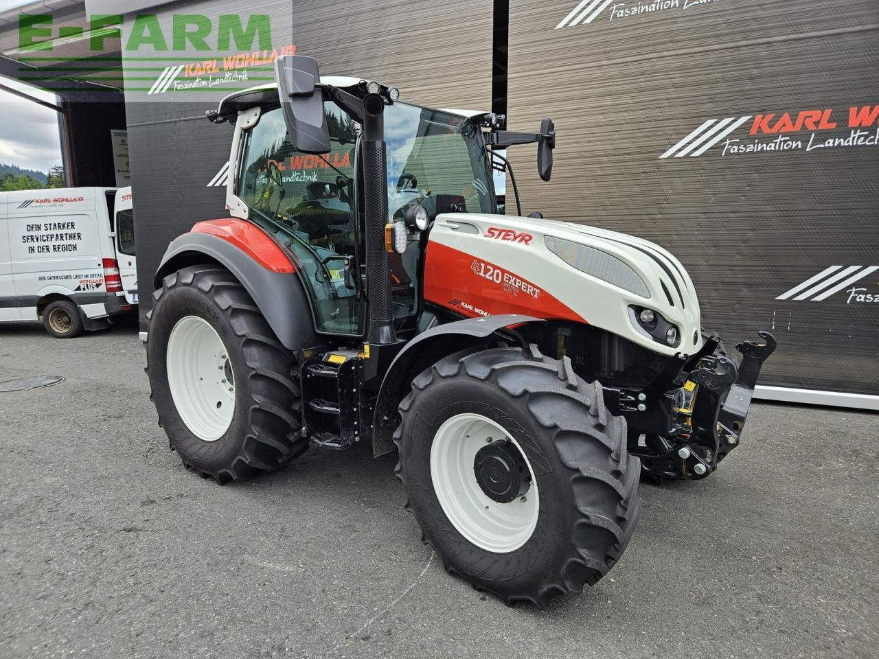 Steyr 4120 expert cvt CVT - Tractor: afbeelding 3 Steyr 4120 expert cvt CVT - Tractor: afbeelding 3
