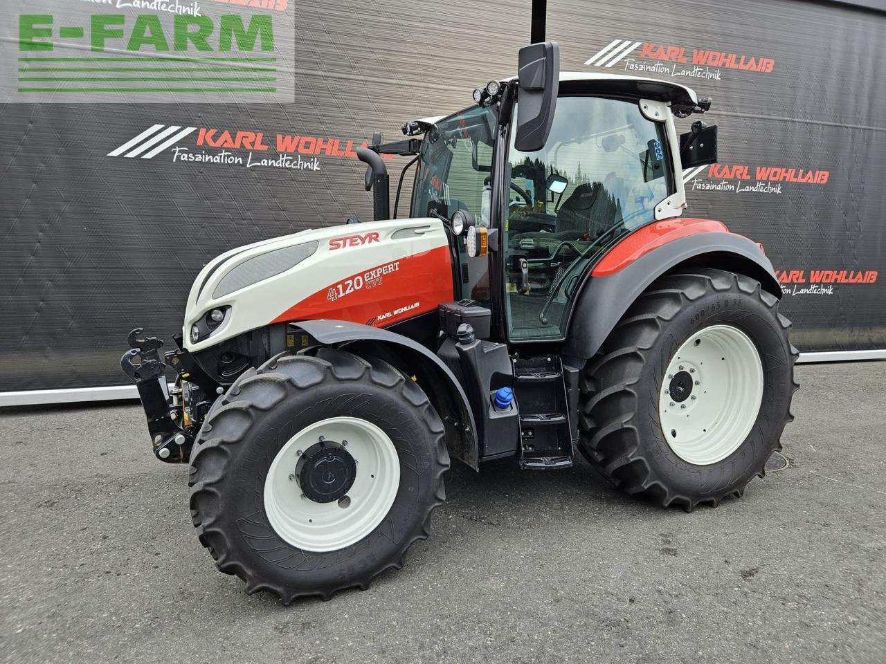 Steyr 4120 expert cvt CVT - Tractor: afbeelding 1 Steyr 4120 expert cvt CVT - Tractor: afbeelding 1