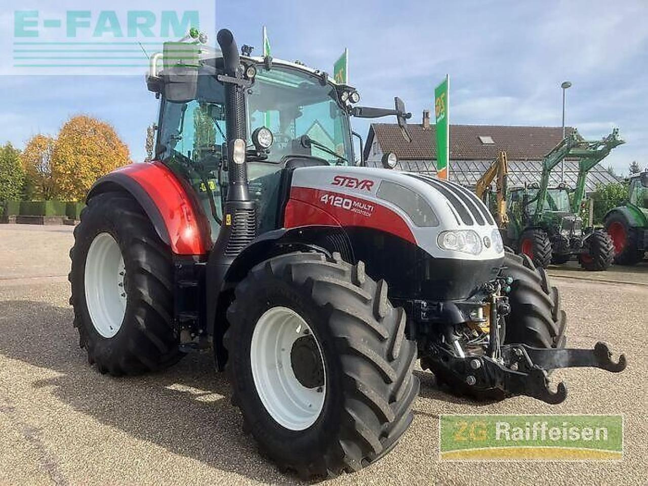 Steyr 4120 multi - Tractor: afbeelding 3 Steyr 4120 multi - Tractor: afbeelding 3