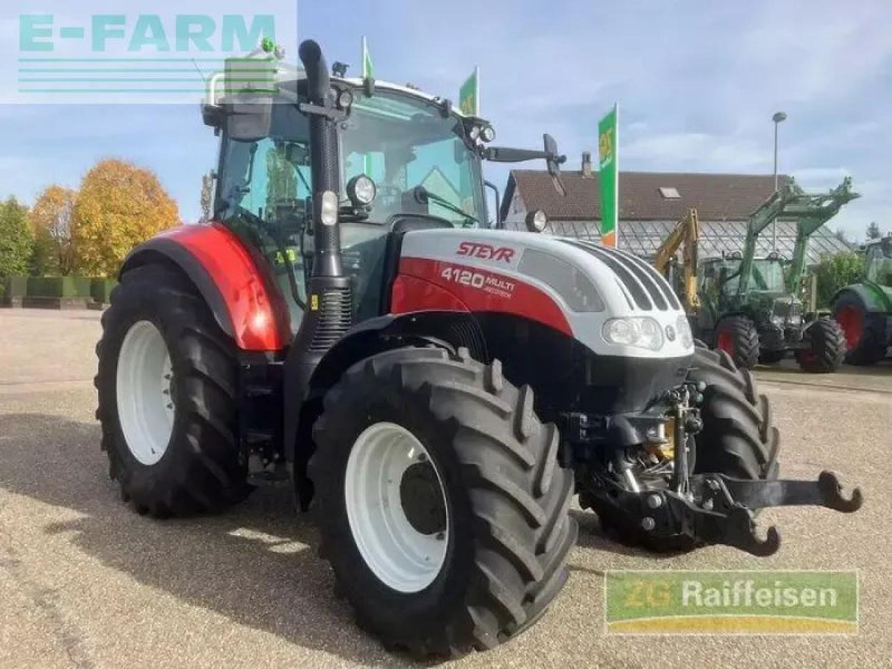 Steyr 4120 multi - Tractor: afbeelding 3 Steyr 4120 multi - Tractor: afbeelding 3