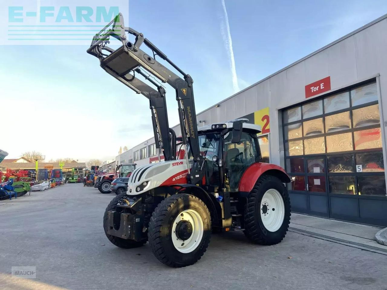 Steyr 4125 profi cvt CVT - Tractor: afbeelding 1 Steyr 4125 profi cvt CVT - Tractor: afbeelding 1