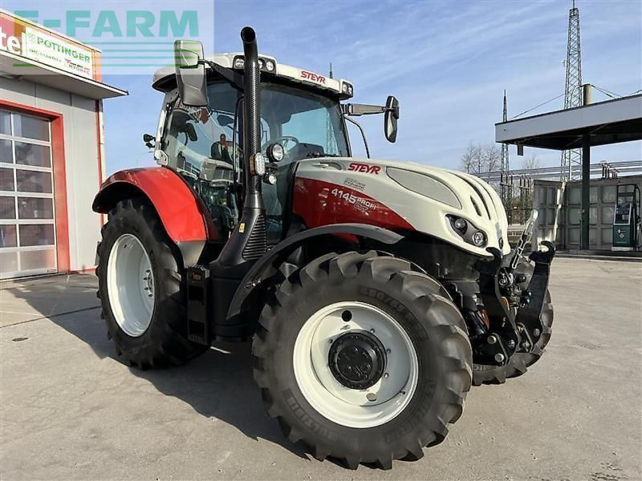 Steyr 4145 profi cvt - Tractor: afbeelding 1 Steyr 4145 profi cvt - Tractor: afbeelding 1