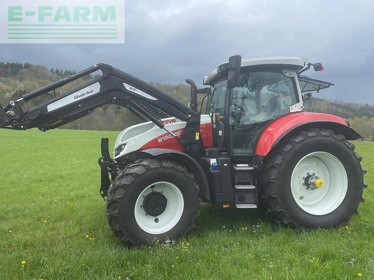 Steyr 6150 cvt profi - Tractor: afbeelding 1 Steyr 6150 cvt profi - Tractor: afbeelding 1