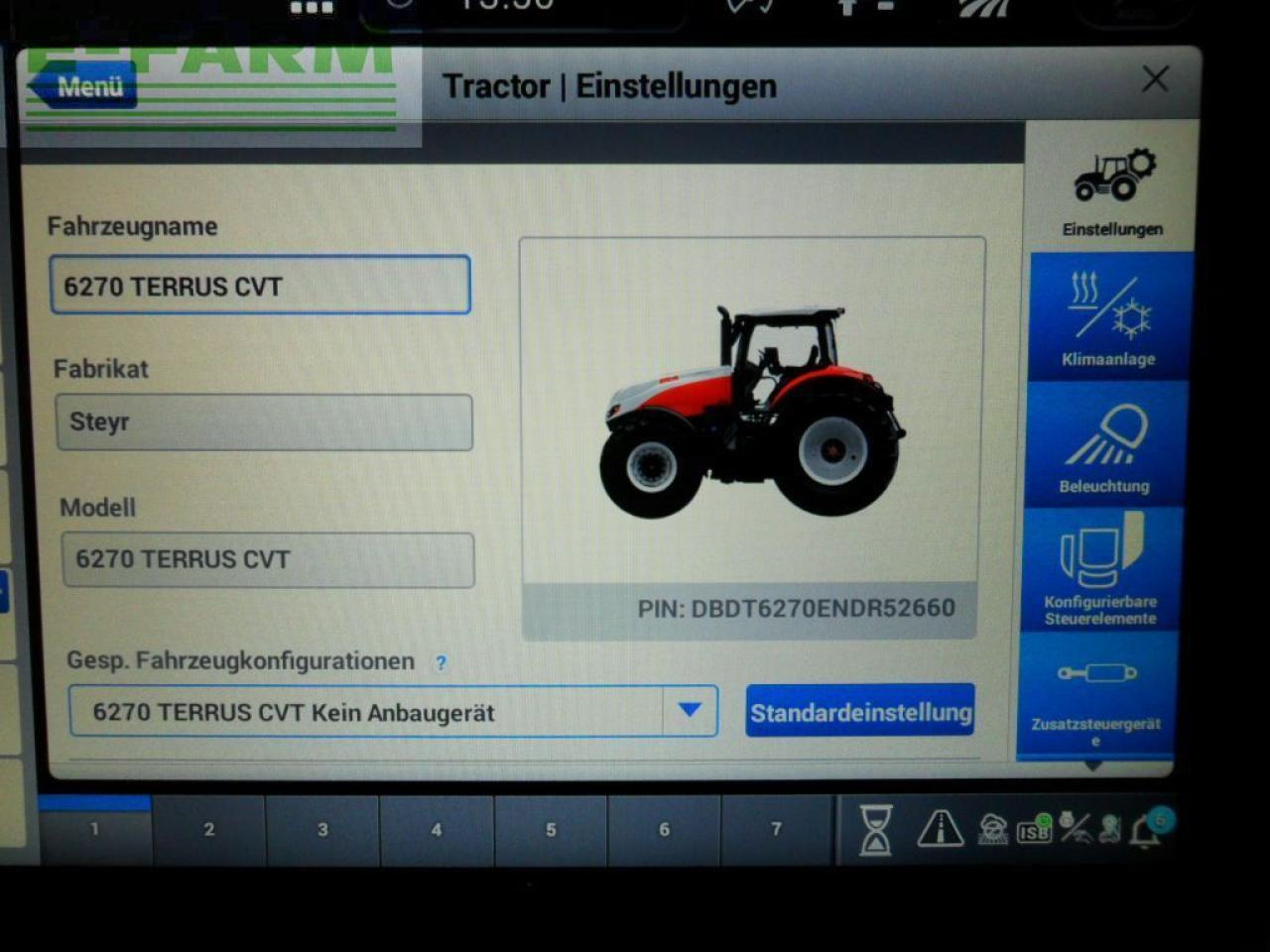 Tractor Steyr 6270 terrus cvt (stage v) CVT: afbeelding 10