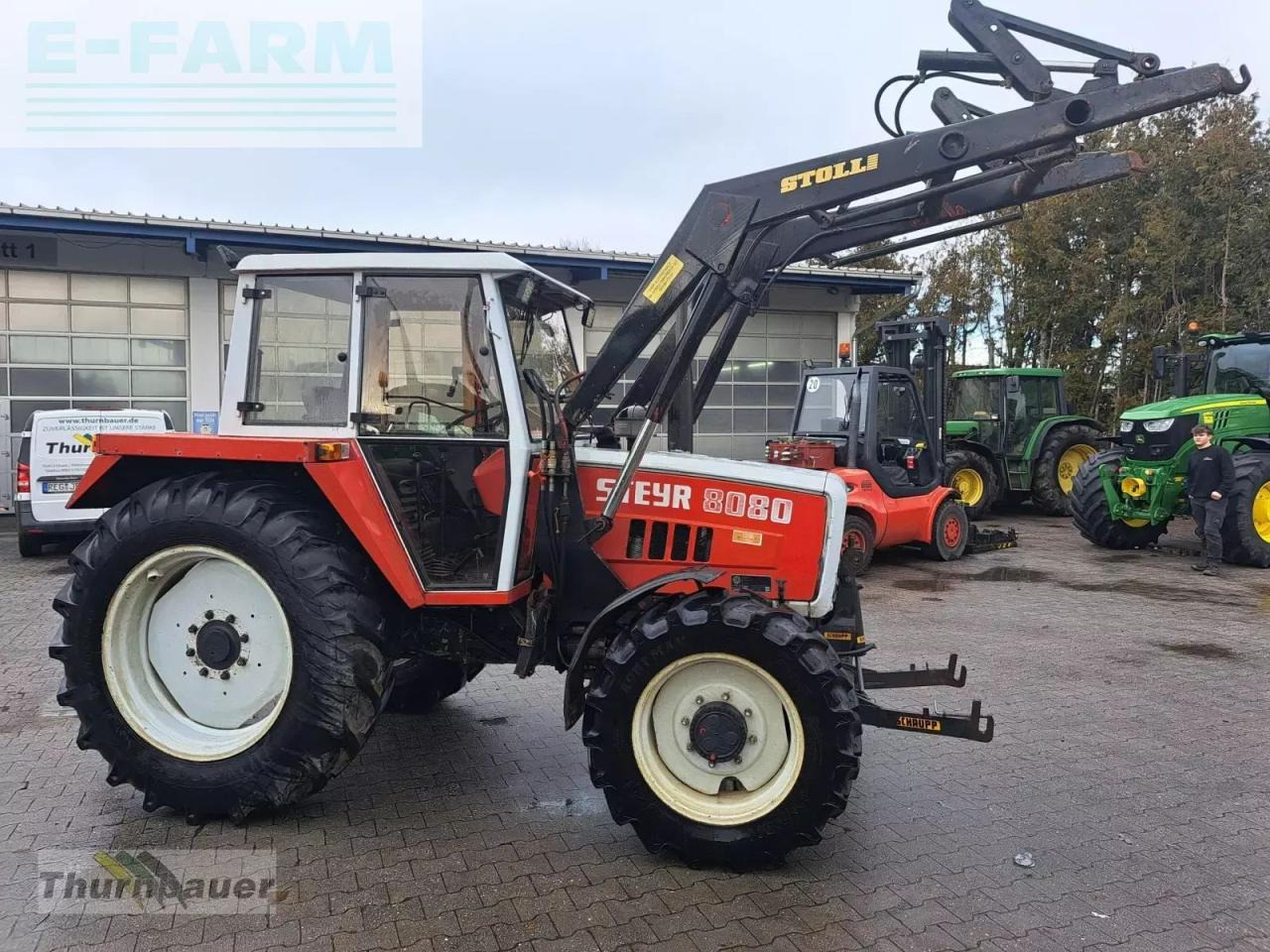 Steyr 8080 - Tractor: afbeelding 2 Steyr 8080 - Tractor: afbeelding 2