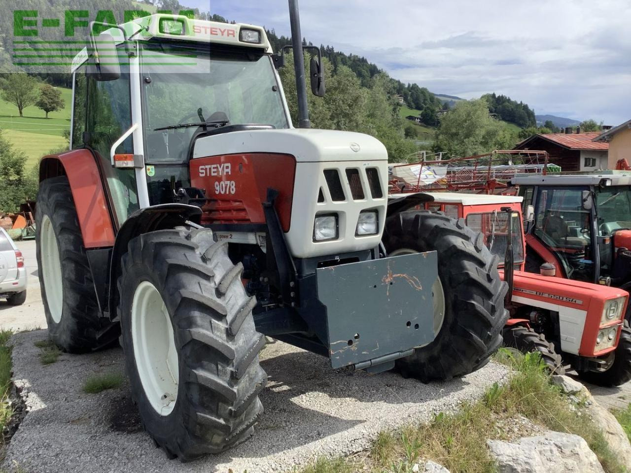 Steyr 9078 a t - Tractor: afbeelding 2 Steyr 9078 a t - Tractor: afbeelding 2