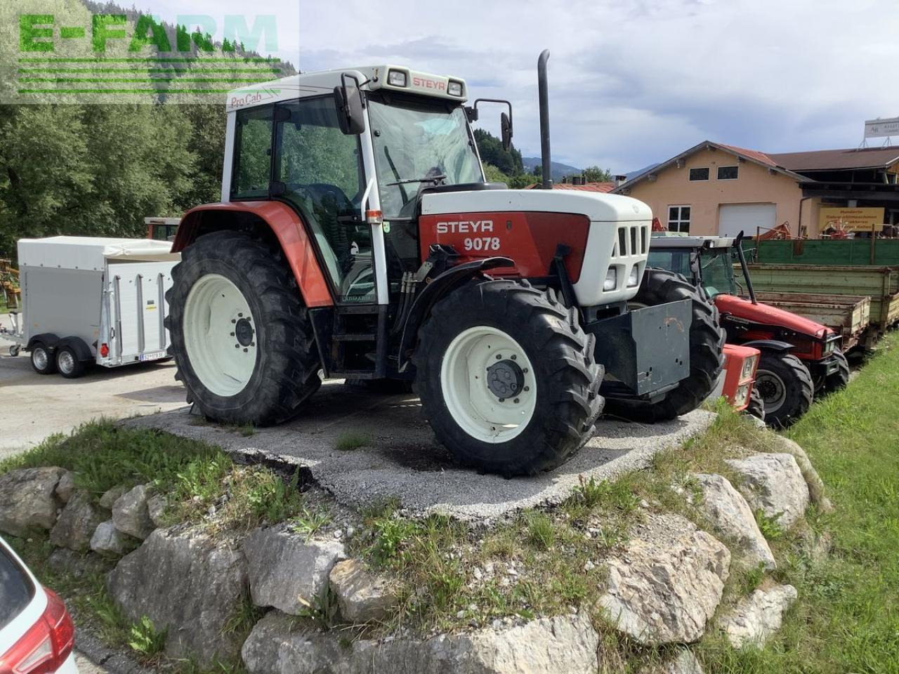 Steyr 9078 a t - Tractor: afbeelding 1 Steyr 9078 a t - Tractor: afbeelding 1