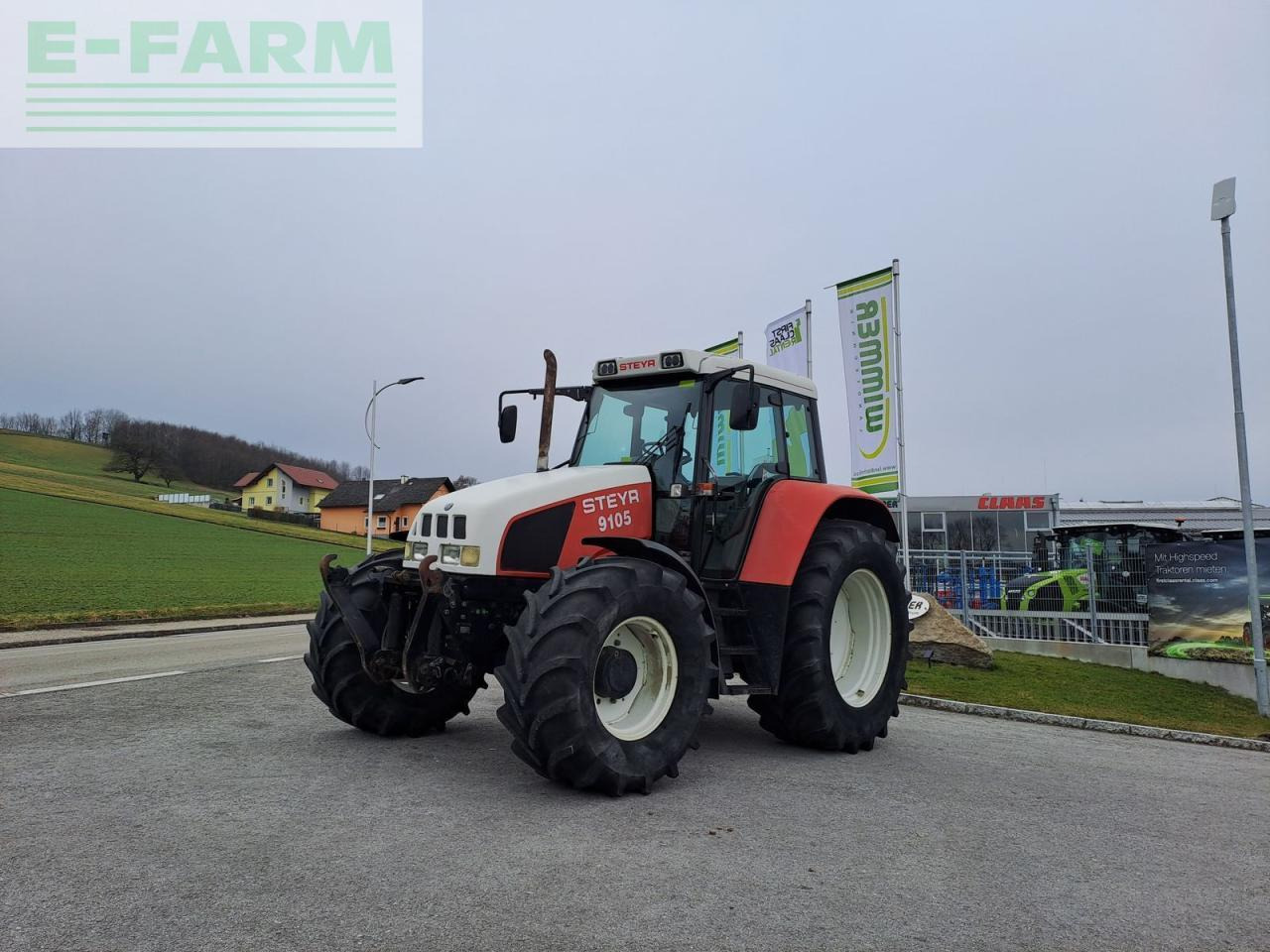 Steyr 9105 - Tractor: afbeelding 1 Steyr 9105 - Tractor: afbeelding 1
