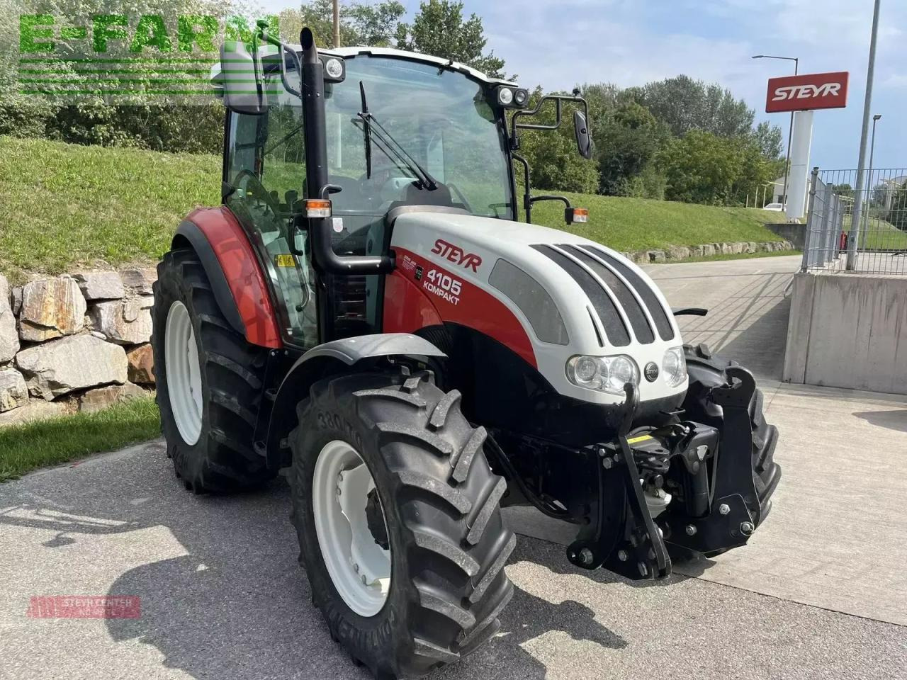 Steyr kompakt 4105 - Tractor: afbeelding 5 Steyr kompakt 4105 - Tractor: afbeelding 5