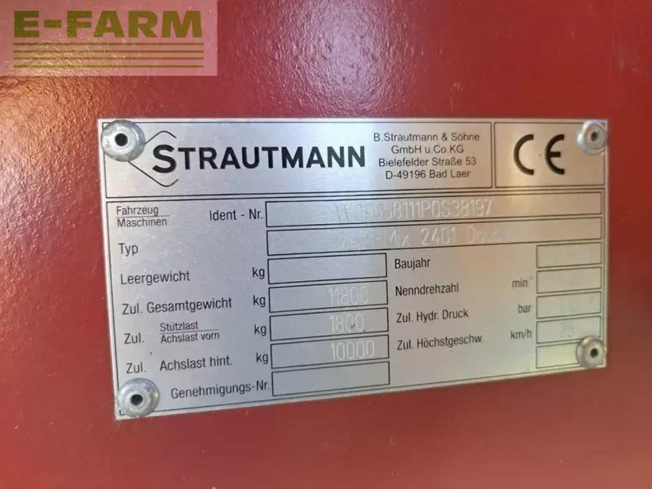 Strautmann verti mix 2401 double - Veeteelt materiaal: afbeelding 5 Strautmann verti mix 2401 double - Veeteelt materiaal: afbeelding 5