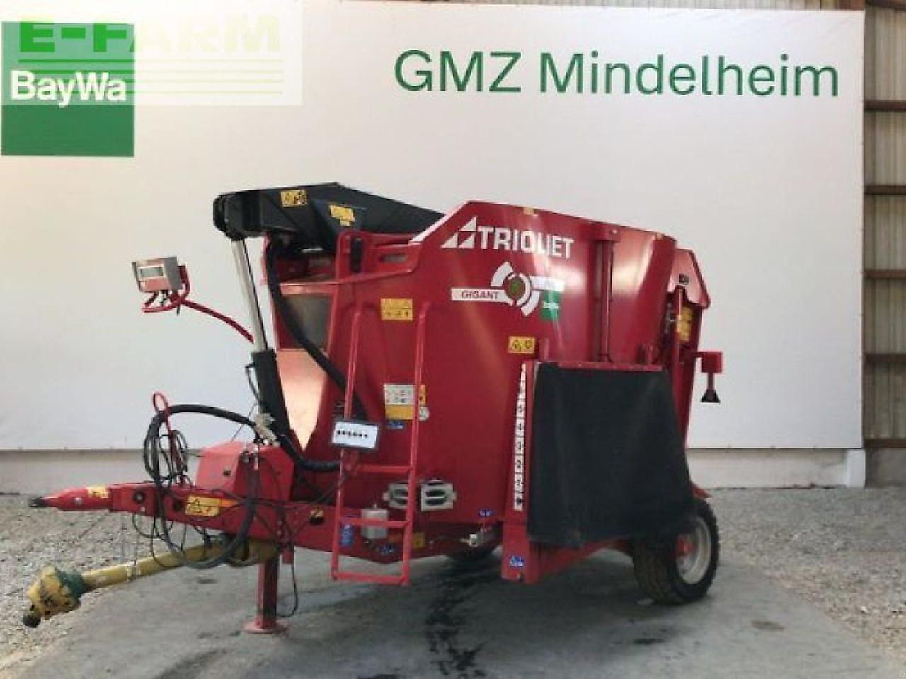 Trioliet gigant 700 - Veeteelt materiaal: afbeelding 1 Trioliet gigant 700 - Veeteelt materiaal: afbeelding 1