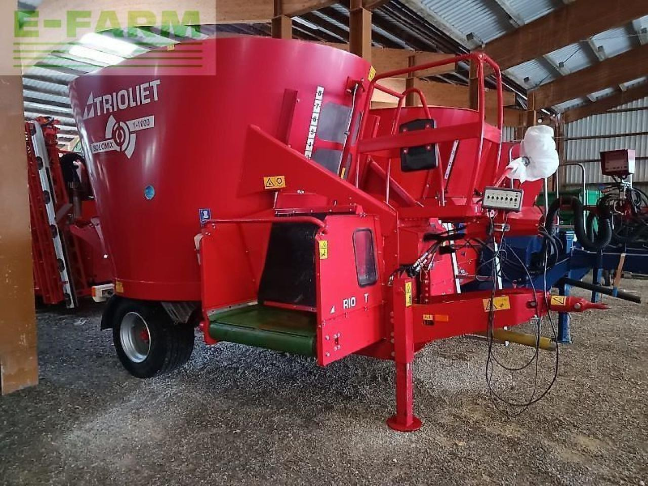 Trioliet solomix 1 1000 vlb - Veeteelt materiaal: afbeelding 4 Trioliet solomix 1 1000 vlb - Veeteelt materiaal: afbeelding 4