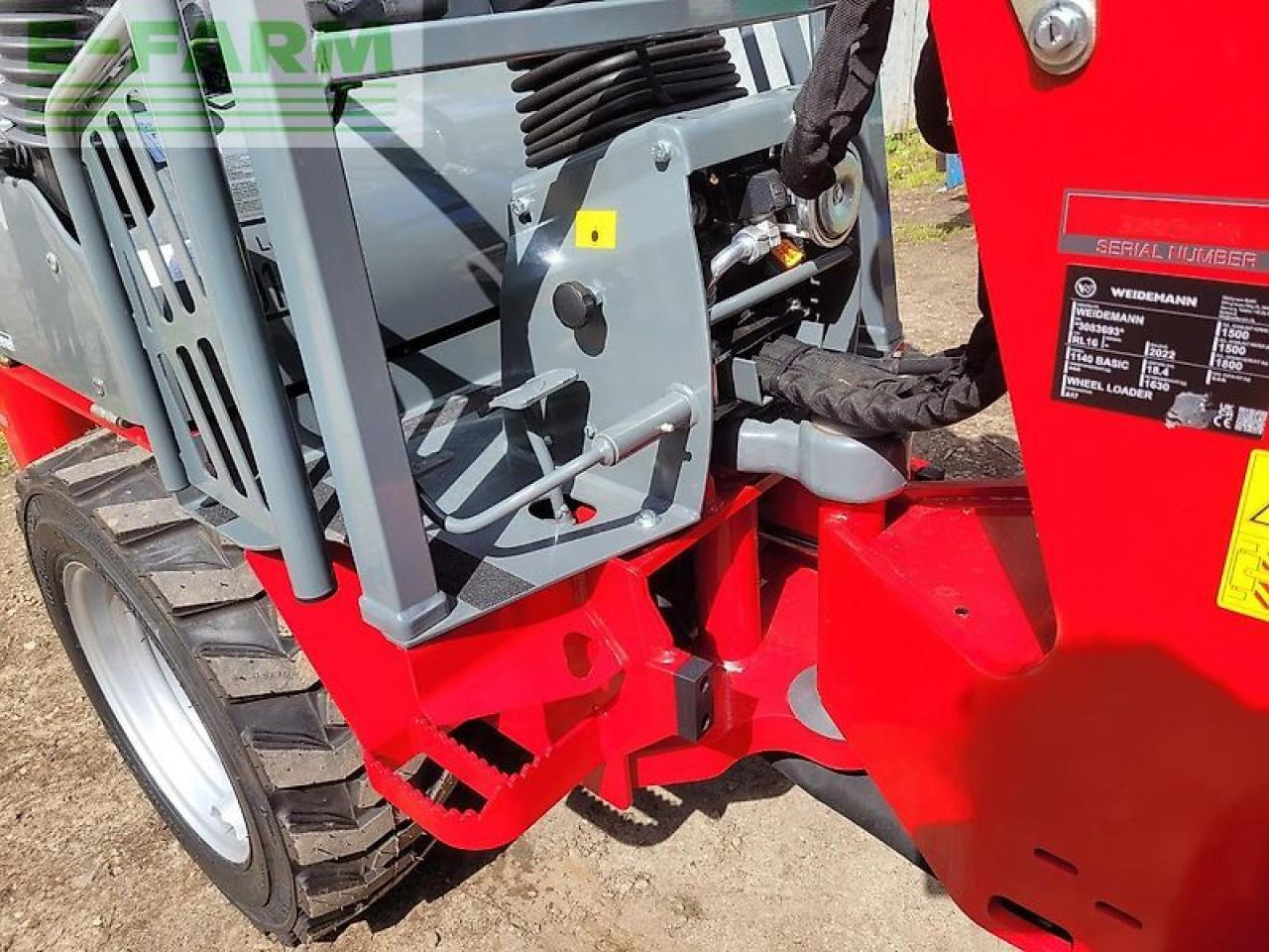 Weidemann 1140 basic line schaufel + palettengabel - Minigraafmachine: afbeelding 4 Weidemann 1140 basic line schaufel + palettengabel - Minigraafmachine: afbeelding 4