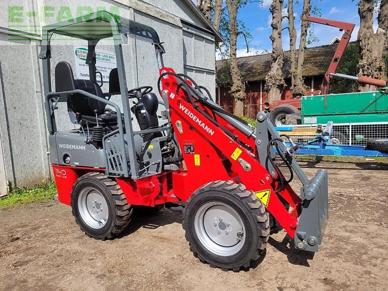 Weidemann 1140 basic line schaufel + palettengabel - Minigraafmachine: afbeelding 1 Weidemann 1140 basic line schaufel + palettengabel - Minigraafmachine: afbeelding 1