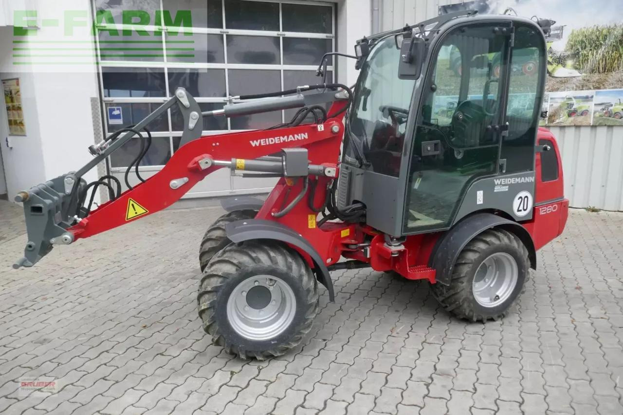 Weidemann 1280 - euroaufnahme - Wiellader: afbeelding 1 Weidemann 1280 - euroaufnahme - Wiellader: afbeelding 1