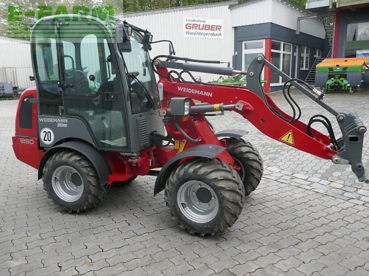 Weidemann 1280 - euroaufnahme - Minigraafmachine: afbeelding 2 Weidemann 1280 - euroaufnahme - Minigraafmachine: afbeelding 2