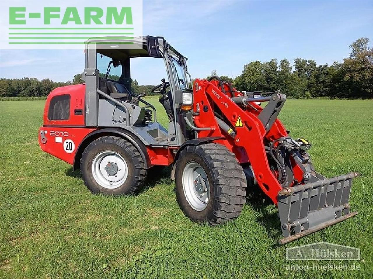 Weidemann 2070 cx 80lp - Minigraafmachine: afbeelding 2 Weidemann 2070 cx 80lp - Minigraafmachine: afbeelding 2