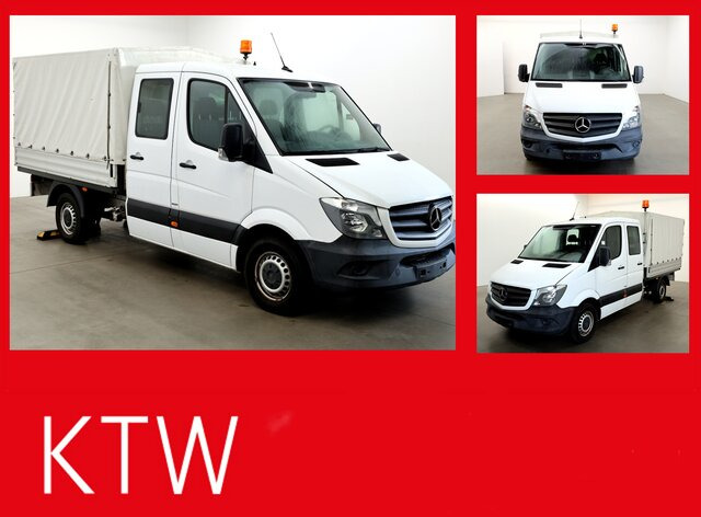 MERCEDES-BENZ Sprinter 214 CDI DOKA Pritsche,Klima,EURO6 - Bestelwagen open laadbak, Bestelwagen met dubbele cabine: afbeelding 1 MERCEDES-BENZ Sprinter 214 CDI DOKA Pritsche,Klima,EURO6 - Bestelwagen open laadbak, Bestelwagen met dubbele cabine: afbeelding 1