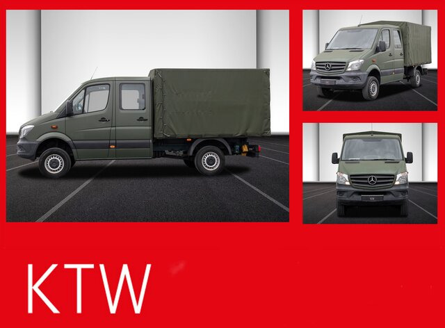 MERCEDES-BENZ Sprinter 316CDI DOKA,Allrad,Klima,Standheizung - Bestelwagen open laadbak, Bestelwagen met dubbele cabine: afbeelding 1 MERCEDES-BENZ Sprinter 316CDI DOKA,Allrad,Klima,Standheizung - Bestelwagen open laadbak, Bestelwagen met dubbele cabine: afbeelding 1