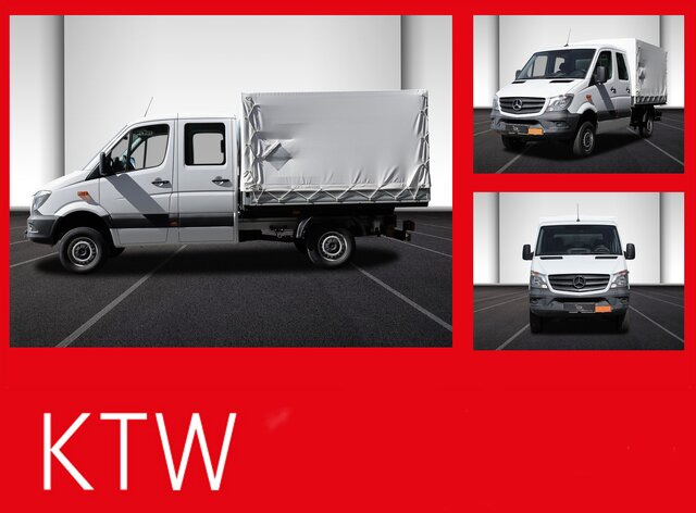 MERCEDES-BENZ Sprinter 316CDI DOKA,Allrad,Klima,Standhzg.... - Bestelwagen open laadbak, Bestelwagen met dubbele cabine: afbeelding 1 MERCEDES-BENZ Sprinter 316CDI DOKA,Allrad,Klima,Standhzg.... - Bestelwagen open laadbak, Bestelwagen met dubbele cabine: afbeelding 1