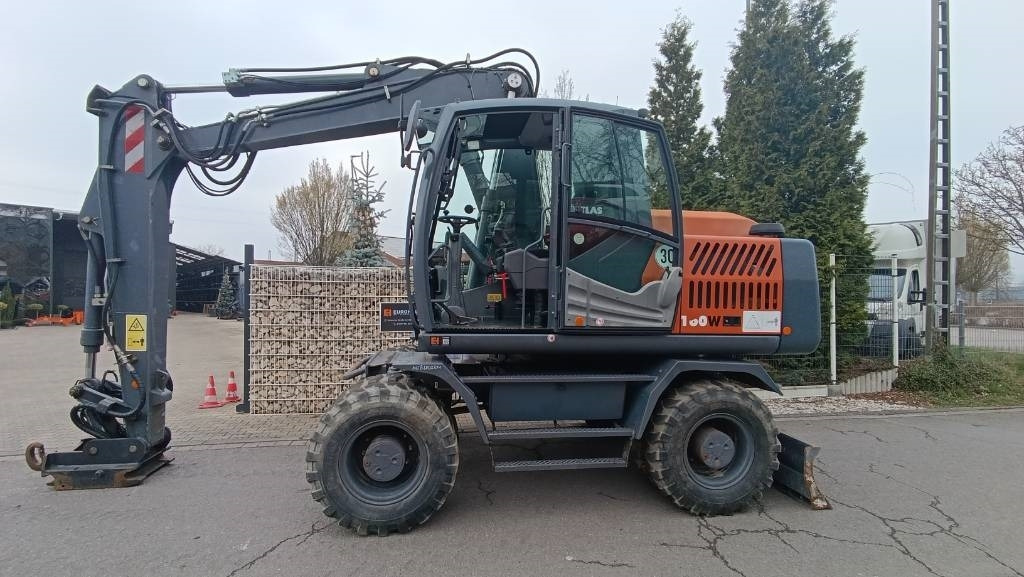 Atlas 160 W, Schnellwechsler OQ 70/55, Straßenzulassung - Mobiele graafmachine: afbeelding 1 Atlas 160 W, Schnellwechsler OQ 70/55, Straßenzulassung - Mobiele graafmachine: afbeelding 1